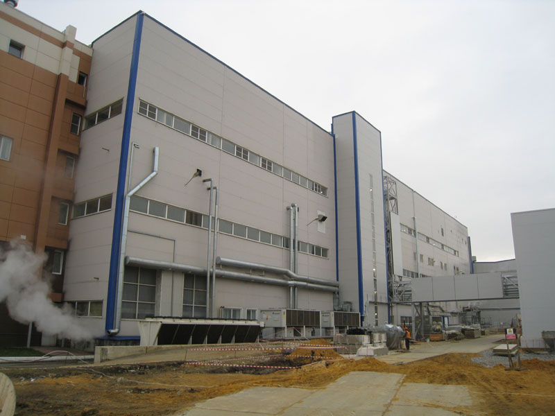 Строительство производственного комплекса по производству цельномолочной продукции ОАО 